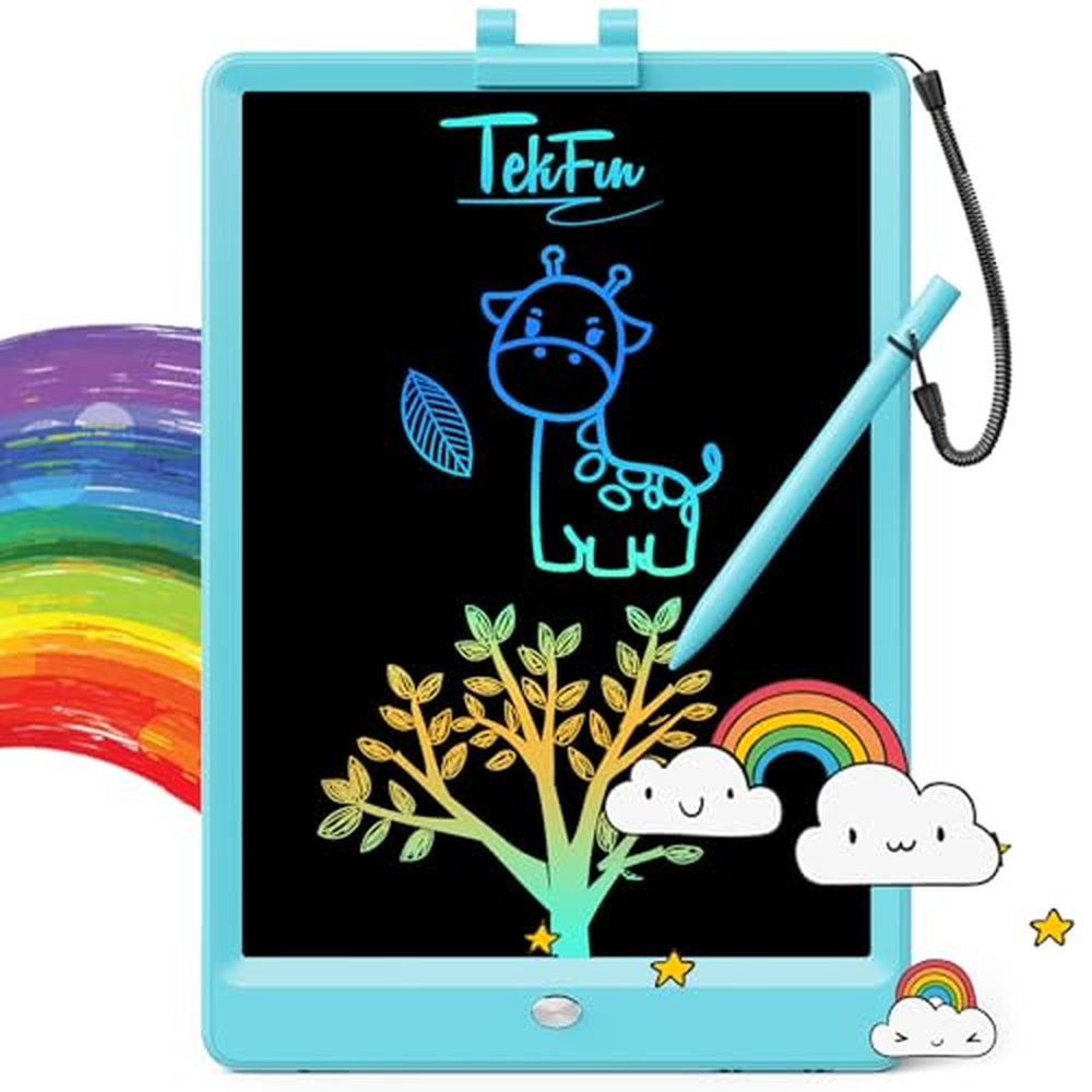 TEKFUN 8,5palcový psací tablet pro děti, hračky od 3 4 5 6 7 let chlapec dívka, dárky pro dívky a chlapce, dárek pro školní sezó